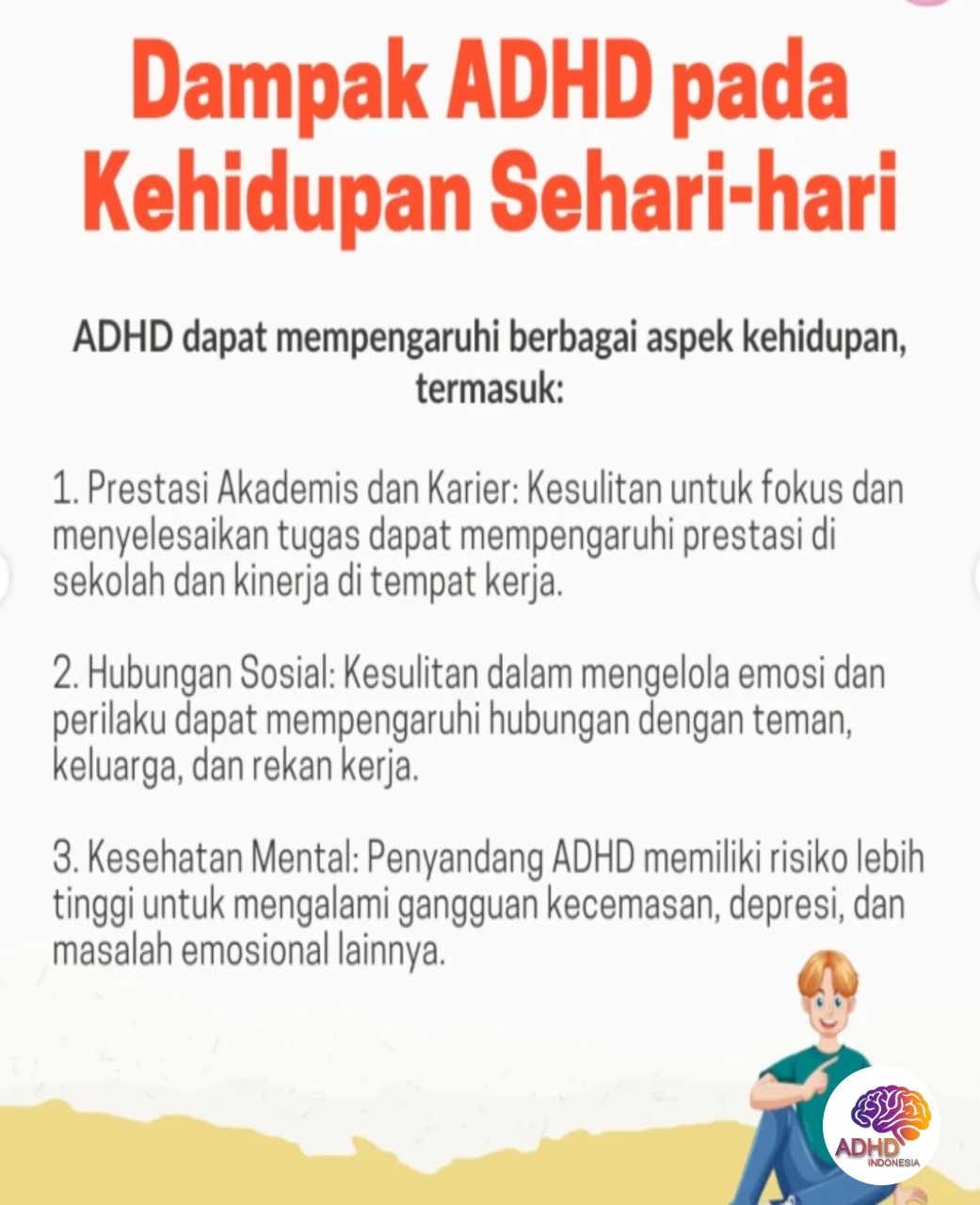ADHD dan Hubungan Sosial Anak di Lingkungan Sekolah di Kabupaten Trenggalek