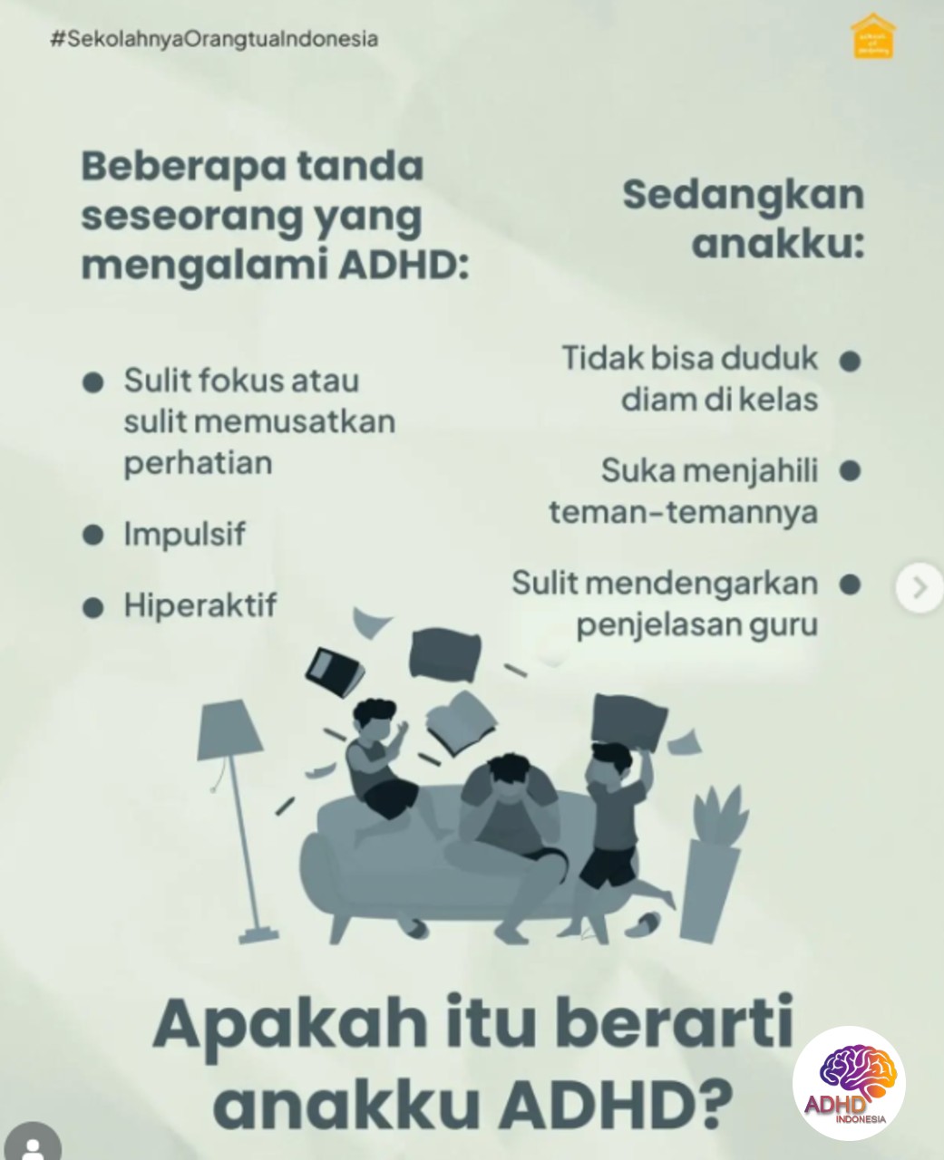 Ciri dan Gejala ADHD pada Anak Usia Dini di Kabupaten Trenggalek